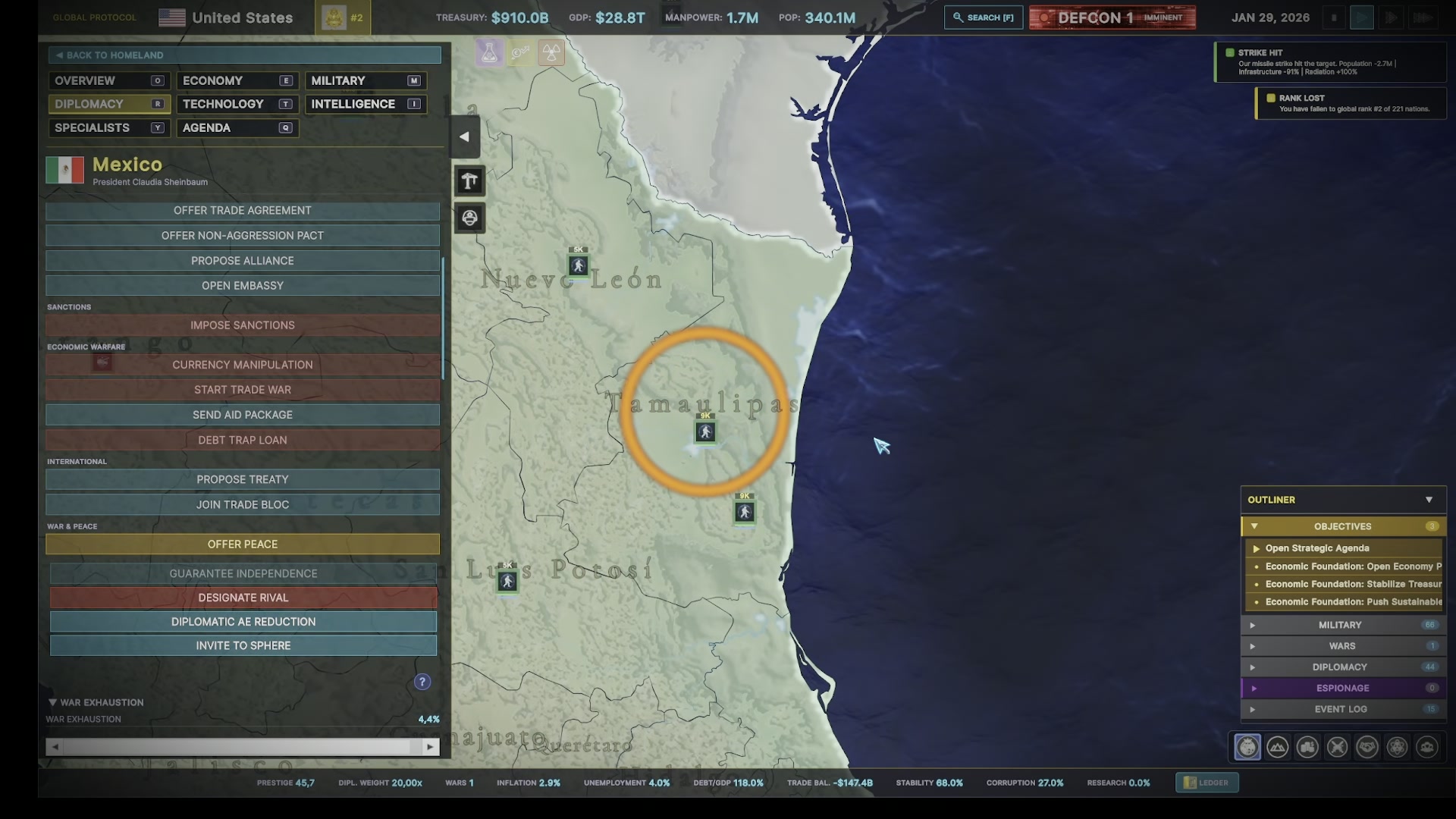 Global Protocol: New World Order Gameplay Screenshot 7